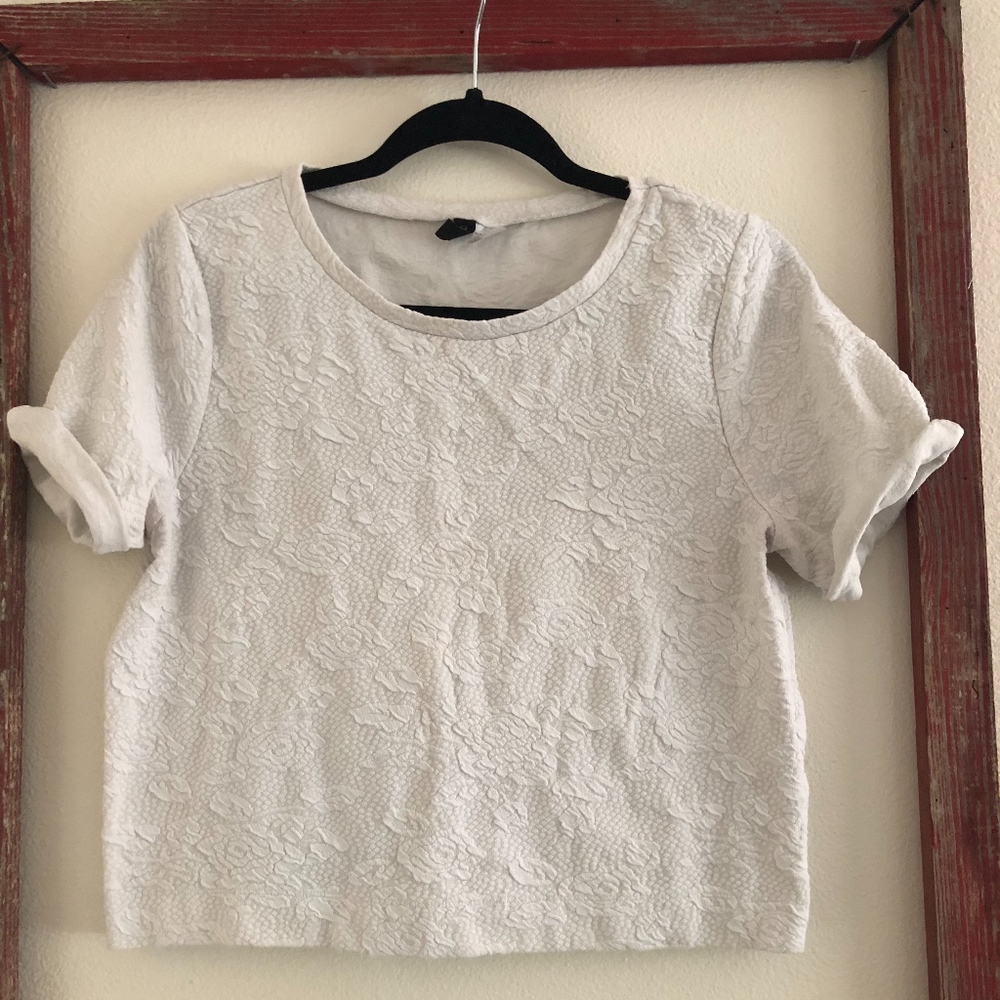 Raised Rose Casual Tee